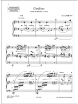 Ondine - DEBUSSY - Partition - Piano